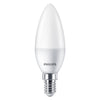 Lampada A Led 'Oliva' Calda 2700K 7 W=60W E14 - 806 Lm- 4 Pezzi - Philips