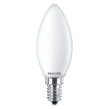 Lampada A Led 'Oliva' Calda 2700K 6,5 W=60W E14 - 806 Lm- 4 Pezzi - Philips