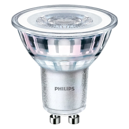 Lampada Faretto A Led 'Spot' Calda 2700K 4,6 W= 50W Gu10 - 355 Lm- 4 Pezzi - Philips