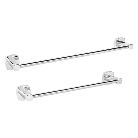 Porta Asciugamani Serie 'Starter' Inter. Fori 45 Cm - Cm 50,7 X 5 X H. 4,8 - Metaform