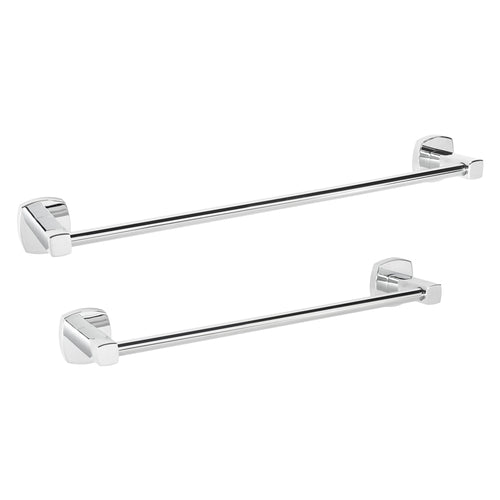 Porta Asciugamani Serie 'Starter' Inter. Fori 45 Cm - Cm 50,7 X 5 X H. 4,8 - Metaform