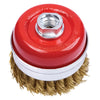 Spazzola A Tazza Per Smerigliatrice Ø Mm 75 - Foro M 14 - Pg