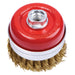 Spazzola A Tazza Per Smerigliatrice Ø Mm 75 - Foro M 14 - Pg