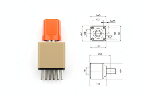 Serratura Triplice Da Applicare Con Scrocco Con Pomolo A Pompa Jm424- - Mm.63 Dx - 1 Pezzi Moia