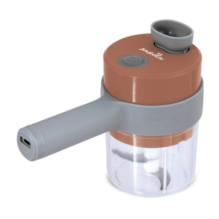 Tritatutto Grattugia Ricaricabile 3 In 1 15 W - Contenitore Ml 250 - Joyteck