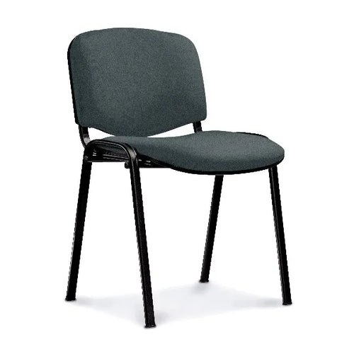 Sedia Da Interlocutoria Grigio - Cm 54,5 X 58 X 81,5- 5 Pezzi - Kasart