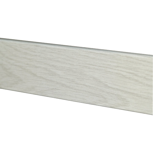 Battiscopa Per Laminato Rovere Sbiancato- 10 Pezzi - Kasart