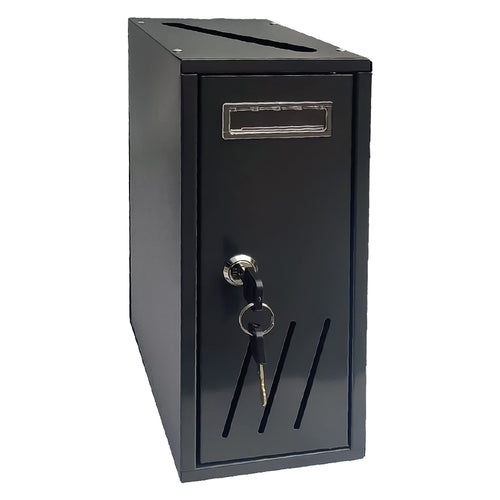 Cassetta Postale Singola Verticale 1 Posto - Antracite - Cm. 12X17,5X H. 30 - Kasart