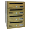 Cassetta Postale 4 Posti - Bronzo - Cm. 30,2X17,5X H. 42,5 - Kasart