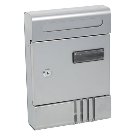 Cassetta Postale 'Jasmine Small' Cm 20,5X6,5X H 29 - Color Argento - Kasart