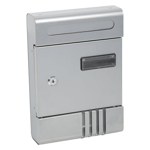 Cassetta Postale 'Jasmine Small' Cm 20,5X6,5X H 29 - Color Argento - Kasart