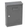 Cassetta Postale 'Peonia' Cm 24,5X7,5X H.36 - Grigio Antracite - Kasart