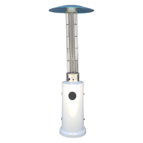 Stufa Aerea Cilindrica 12,5 Kw - Verniciata Bianca - Kasart