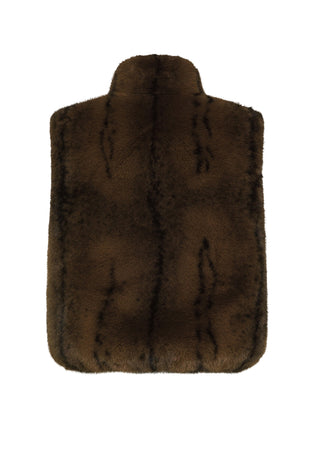 SEVENTY GILET ECOPELLICCIA Donna Seventy ANIMALIER da donna