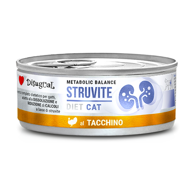 Disugual Metabolic Balance Struvite gusto Tacchino per Gatti Adulti 85gr