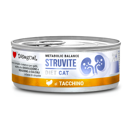 Disugual Metabolic Balance Struvite gusto Tacchino per Gatti Adulti 85gr