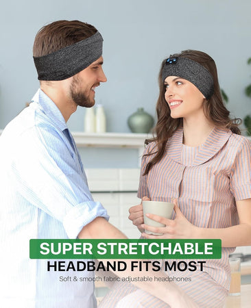 Cuffie Bluetooth auricolari dormienti Cuffie per dormire Bluetooth, morbide elas