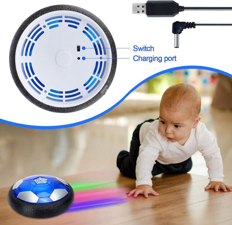 Giocattolo per bambini Air Power Football Pallone Calcio Fluttuante