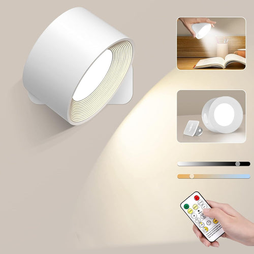 Lampada da parete interni con batteria Abat Jour da muro Applique da Parete