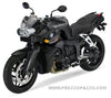2 ADESIVI SERBATOIO per MOTO BMW K1300R K1300 STICKERS K 1300 R NERO-ROSSO 15x4