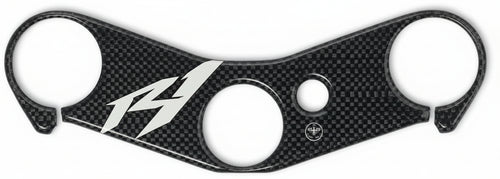 ADESIVO 3D compatibile per MOTO R 1 PROTEZIONE PIASTRA FORCELLA YAMAHA R1 04-06