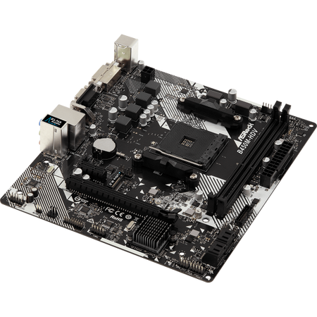 Asrock B450M-HDV R4.0 AMD B450 Socket AM4 micro ATX