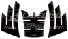 KIT di 3 ADESIVI in RESINA GEL 3D PROTEZIONI compatibili per moto YAMAHA TDM 900