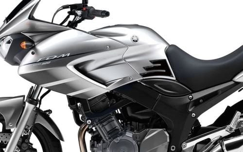 KIT di 3 ADESIVI in RESINA GEL 3D PROTEZIONI compatibili per moto YAMAHA TDM 900