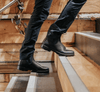 BLUNDSTONE Blundstone - Black Leather Neroblu 1917 da uomo