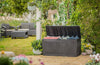 Baule Porta Attrezzi Da Giardino Comfy In Resina Resistente Colore Grafite Keter