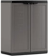 Armadio Basso Jolly In Resina Con Ripiano Regolabile Colore Grigio Keter