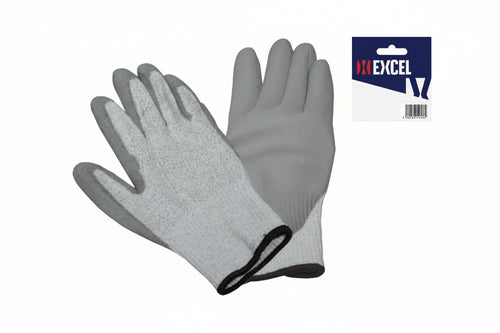 Guanti Antitaglio In Filo Uhmvpe E Nylon Spalmato In Poliuretano- - Tg.S Misura 7 - 12 Blister Excel