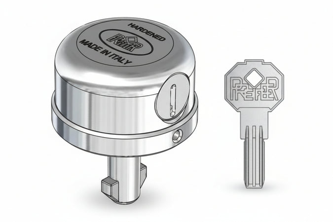 Lucchetto Bloccaserranda A Campana Senza Accessori Wl1C- - (Wl1C.0000.0000) - 1 Pezzi Prefer