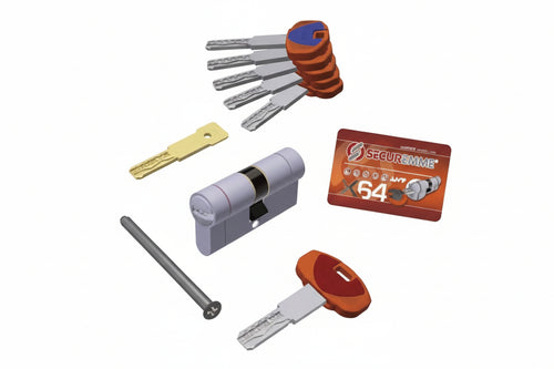 Cilindro Europeo Sagomato Evok64 Top- - Mm.31X36 (363Bdcs3136115) - 1 Pezzi Securemme