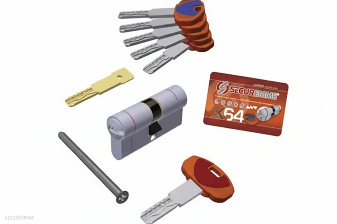 Cilindro Europeo Sagomato Evok64 Top- - Mm.31X71 (363Bdcs3171115) - 1 Pezzi Securemme