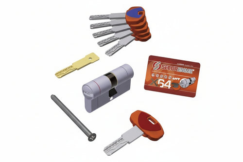 Cilindro Europeo Sagomato Evok64 Top- - Mm.41X71 (363Bdcs4171115) - 1 Pezzi Securemme