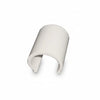 Clips Pvc Bianco Per Serre- - Per Tubi Da Ø Mm.16 - Conf. Kg.1 - 1 Kg
