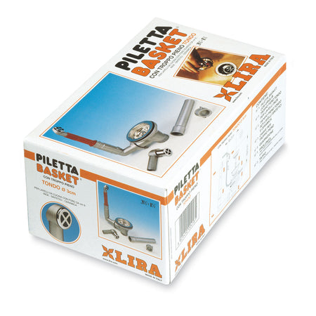 Piletta Basket Per Lavelli Ctp Tondo Dm.90 - 11/2 - 1 Pezzi - Lira