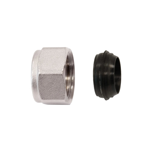 Raccordo A Compressione Per Tubo Rame Art.595- - 1/2X12 - Pressione Massima D'Esercizio 10 Bar - 5 Pezzi Itap