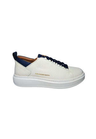 ALEXANDER SMITH Scarpe Uomo Alexander Smith Wembley Man-White Blue da uomo