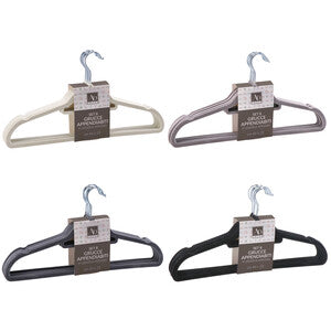 Gruccia Appendiiabiti In Plastica Vellutata 8 Pz- 1,0 Pz