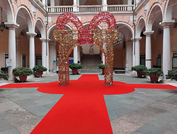 Passatoia Elea O Rotolo Mt. 50X1 (H) Col. Rosso 50.00 Mq