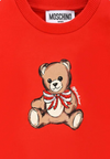 moschino Felpa Bambina Moschino HDF06G_ROSSO da bambino