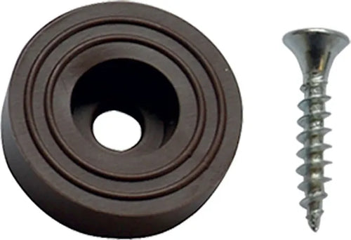 Sottosedia Con Vite Ø Mm 23 - Pz. 8 Marrone - Blister Koncreto