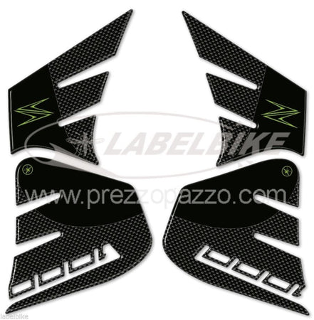 ADESIVI GEL PROTEZIONI LATERALI SERBATOIO per MOTO KAWASAKI Z1000 DAL 2014-2020