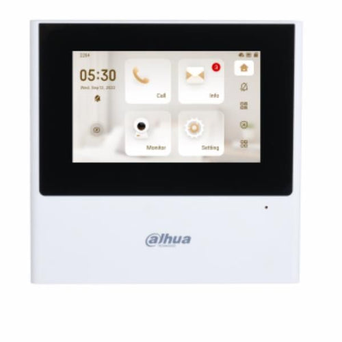 Dahua technology vth2611l-wp sistema per video-citofono 10,9 cm (4.3\) nero, bianco
