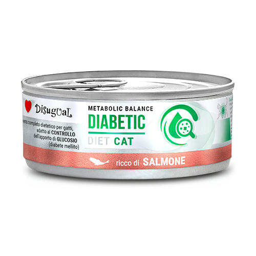 Disugual Metabolic Balance Diabetic gusto Salmone per Gatti Adulti 85gr