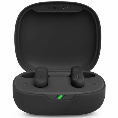 Auricolari Wireless con Custodia di Ricarica JBL Vibe Flex Nero