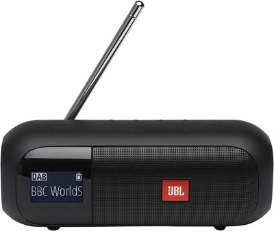Jbl radio portatile tuner 2 dab / dab+ / fm wireless bluetooth impermeabile ipx7 colore nero - TUNER2BLK
