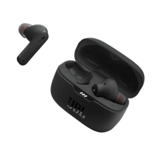 Jbl auricolari wireless tune 230nc tws con custodia di ricarica colore nero - JBLT230NCTWSBLK